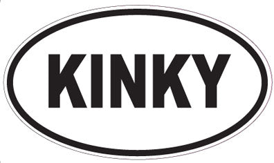 KINKY - Oval Magnet