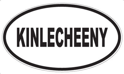KINLECHEENY - Oval Magnet