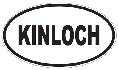 KINLOCH - Oval Magnet