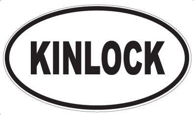 KINLOCK - Oval Magnet