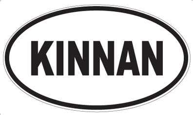 KINNAN - Oval Magnet