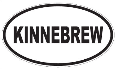 KINNEBREW - Oval Magnet