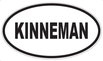 KINNEMAN - Oval Magnet