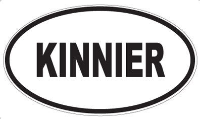 KINNIER - Oval Magnet