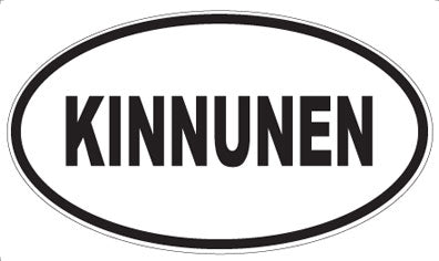 KINNUNEN - Oval Magnet