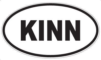KINN - Oval Magnet