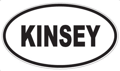KINSEY - Oval Magnet