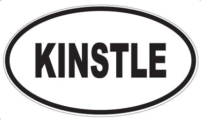 KINSTLE - Oval Magnet