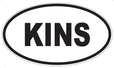 KINS - Oval Magnet