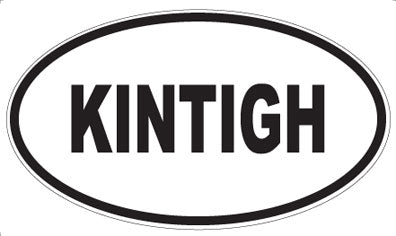 KINTIGH - Oval Magnet