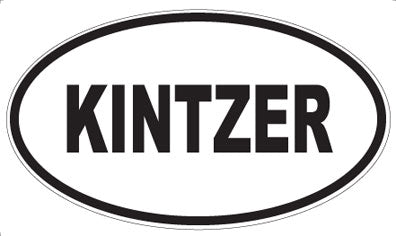 KINTZER - Oval Magnet