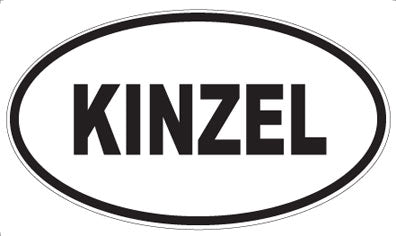 KINZEL - Oval Magnet