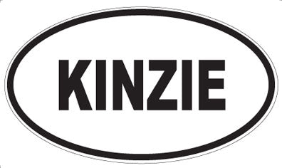 KINZIE - Oval Magnet