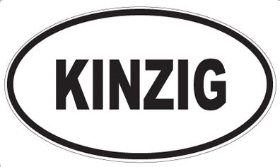KINZIG - Oval Magnet