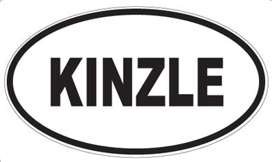 KINZLE - Oval Magnet