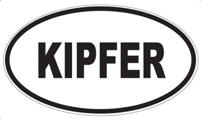 KIPFER - Oval Magnet