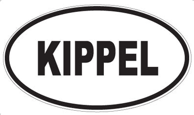 KIPPEL - Oval Magnet