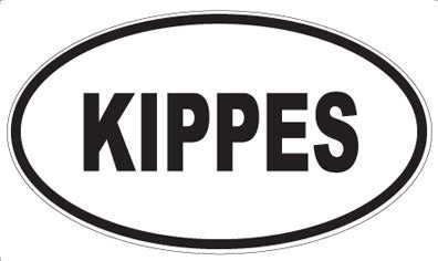 KIPPES - Oval Magnet