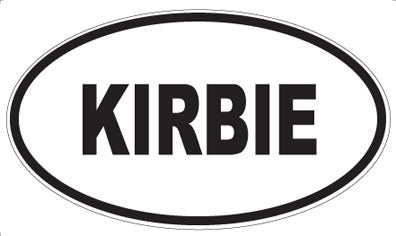 KIRBIE - Oval Magnet