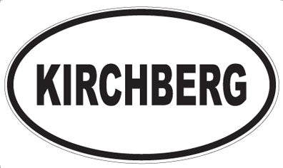 KIRCHBERG - Oval Magnet
