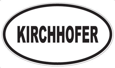 KIRCHHOFER - Oval Magnet