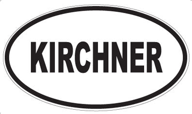 KIRCHNER - Oval Magnet