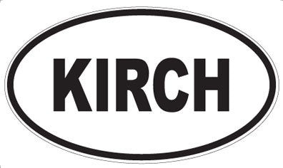 KIRCH - Oval Magnet