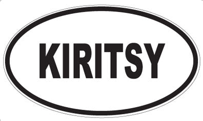KIRITSY - Oval Magnet