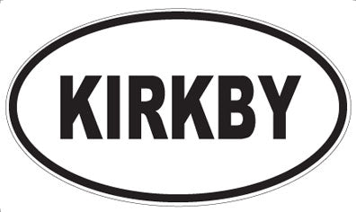 KIRKBY - Oval Magnet