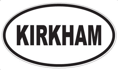 KIRKHAM - Oval Magnet