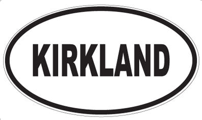 KIRKLAND - Oval Magnet