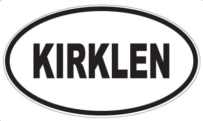 KIRKLEN - Oval Magnet