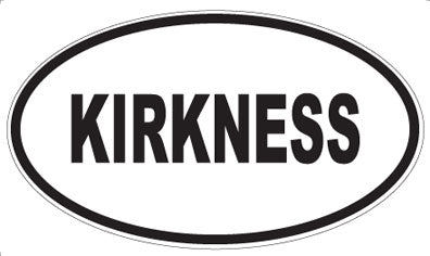 KIRKNESS - Oval Magnet