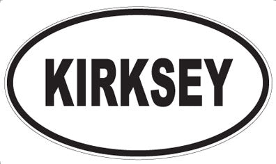 KIRKSEY - Oval Magnet