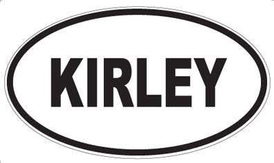 KIRLEY - Oval Magnet