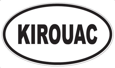 KIROUAC - Oval Magnet
