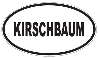 KIRSCHBAUM - Oval Magnet