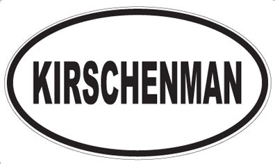 KIRSCHENMAN - Oval Magnet