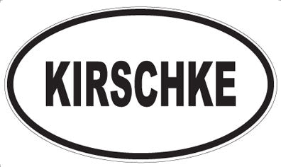 KIRSCHKE - Oval Magnet