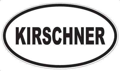 KIRSCHNER - Oval Magnet