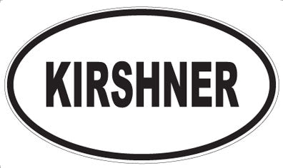 KIRSHNER - Oval Magnet