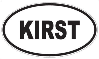 KIRST - Oval Magnet
