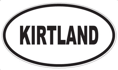 KIRTLAND - Oval Magnet
