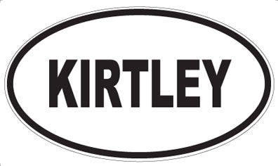 KIRTLEY - Oval Magnet