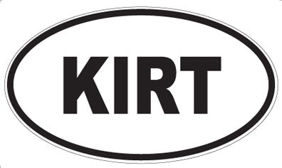 KIRT - Oval Magnet