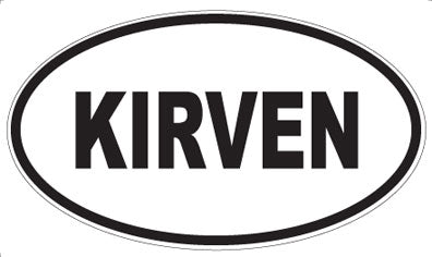 KIRVEN - Oval Magnet