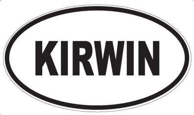 KIRWIN - Oval Magnet