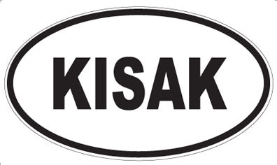KISAK - Oval Magnet