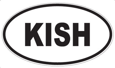 KISH - Oval Magnet