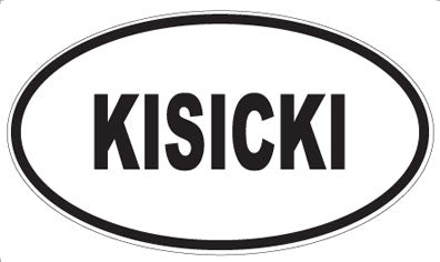 KISICKI - Oval Magnet